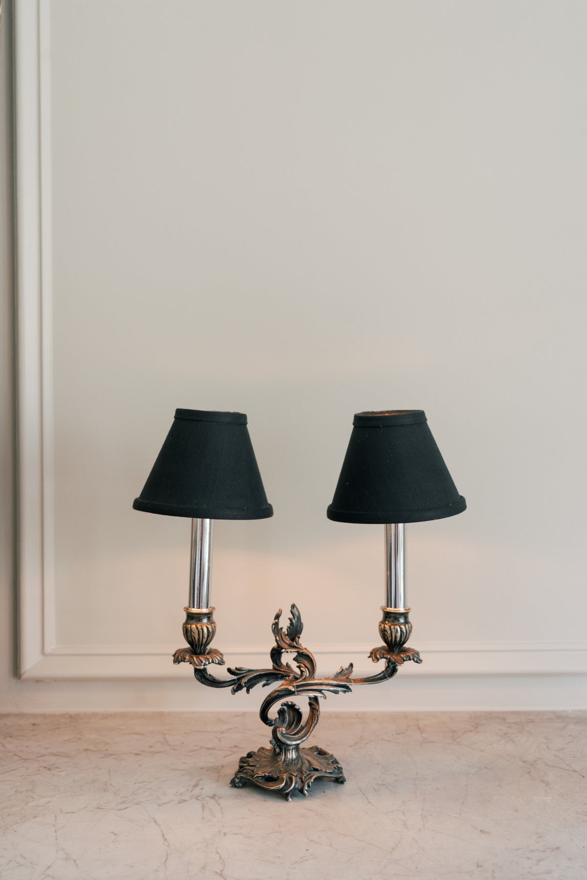 Archive - French Rococo Revival Candelabra Lamp