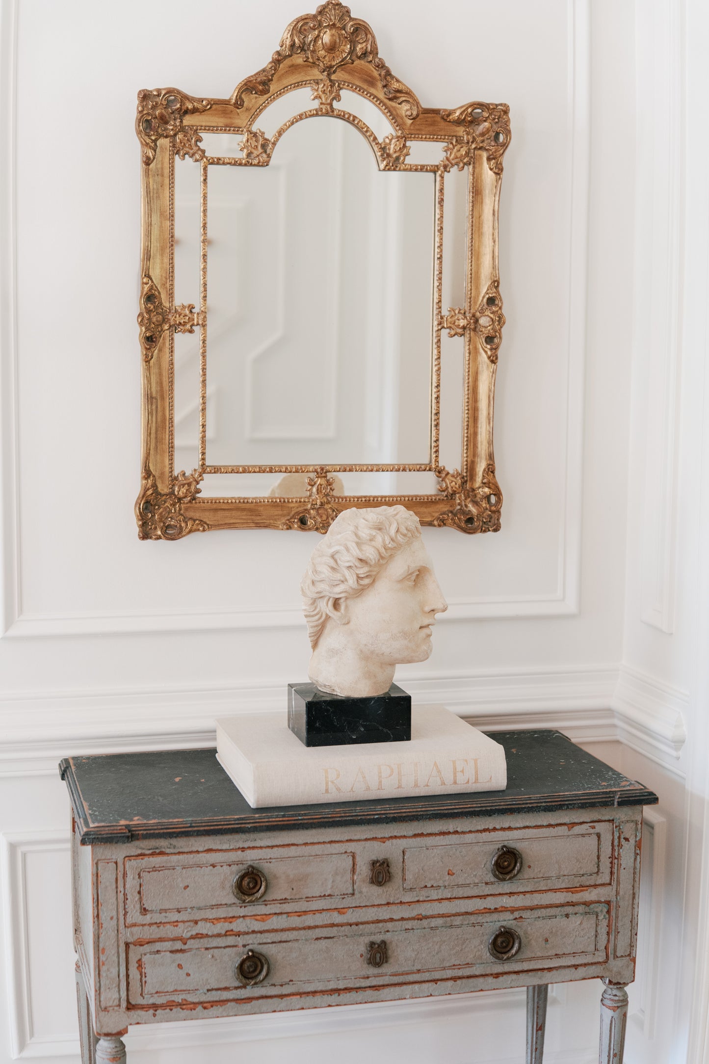 French Louis XVI Revival Painted Console