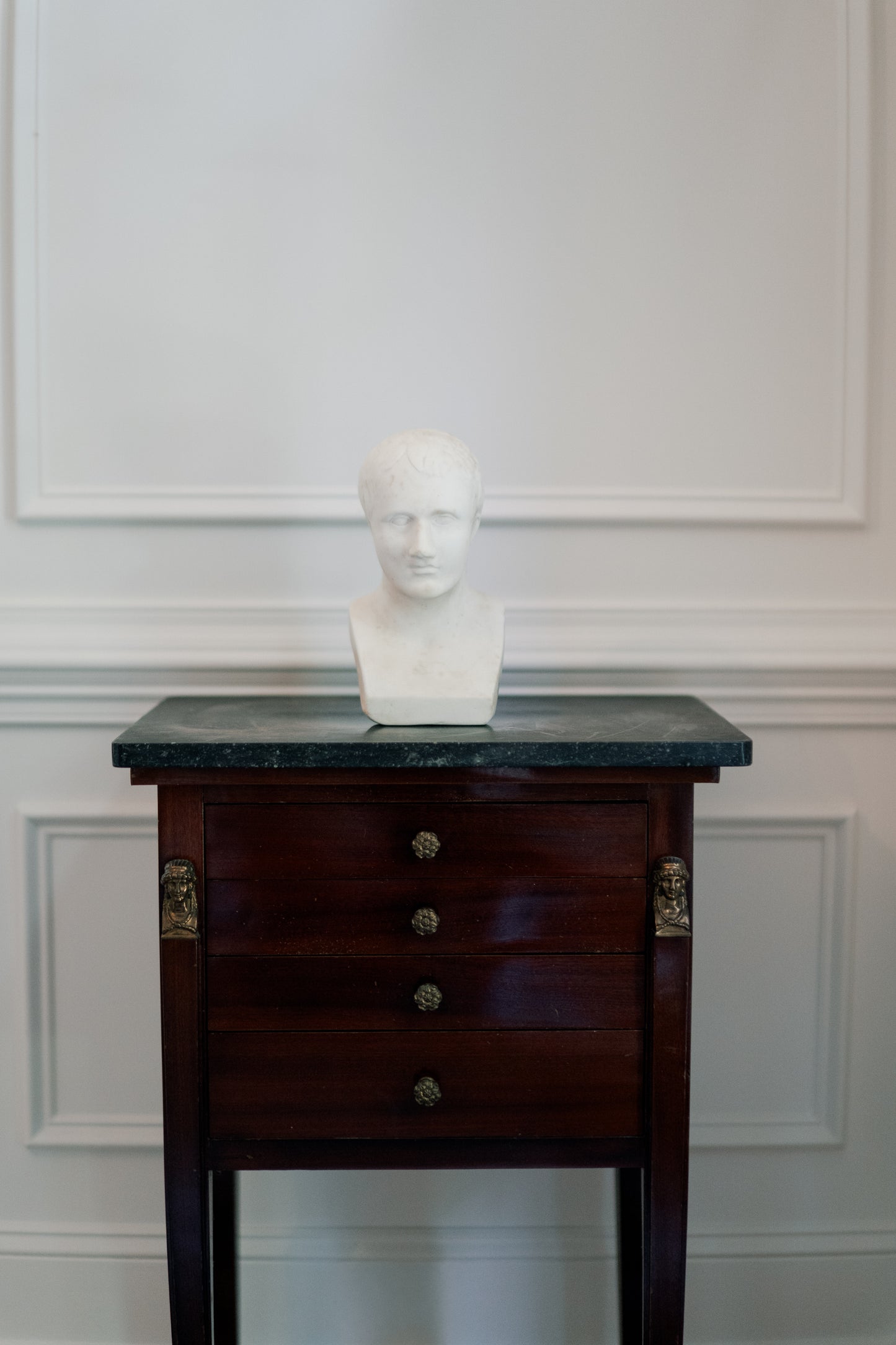 French Empire Revival Cutlery Cabinet