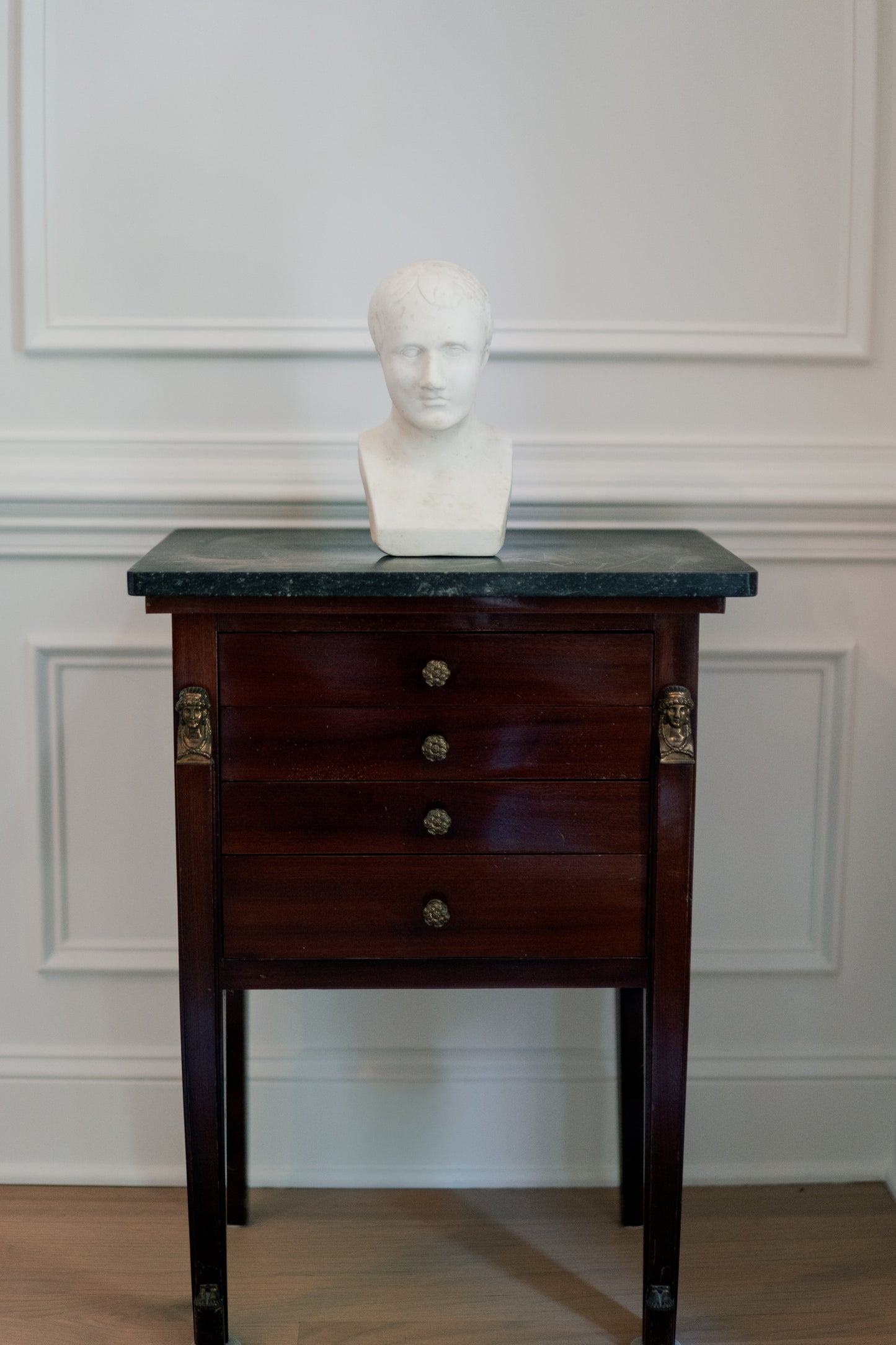 French Empire Revival Cutlery Cabinet