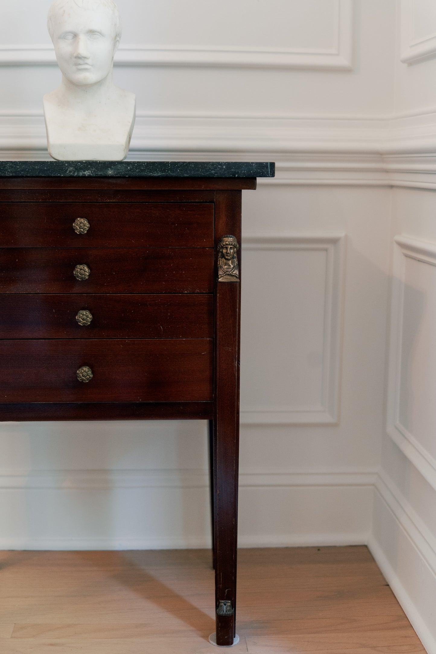 French Empire Revival Cutlery Cabinet