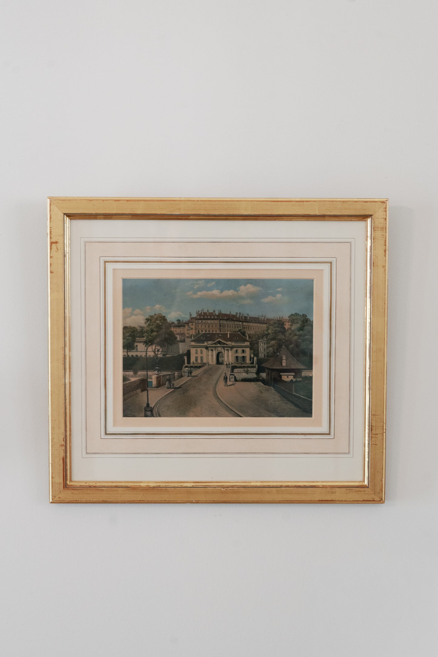 Swiss School view of the Porte Neuve Geneva
