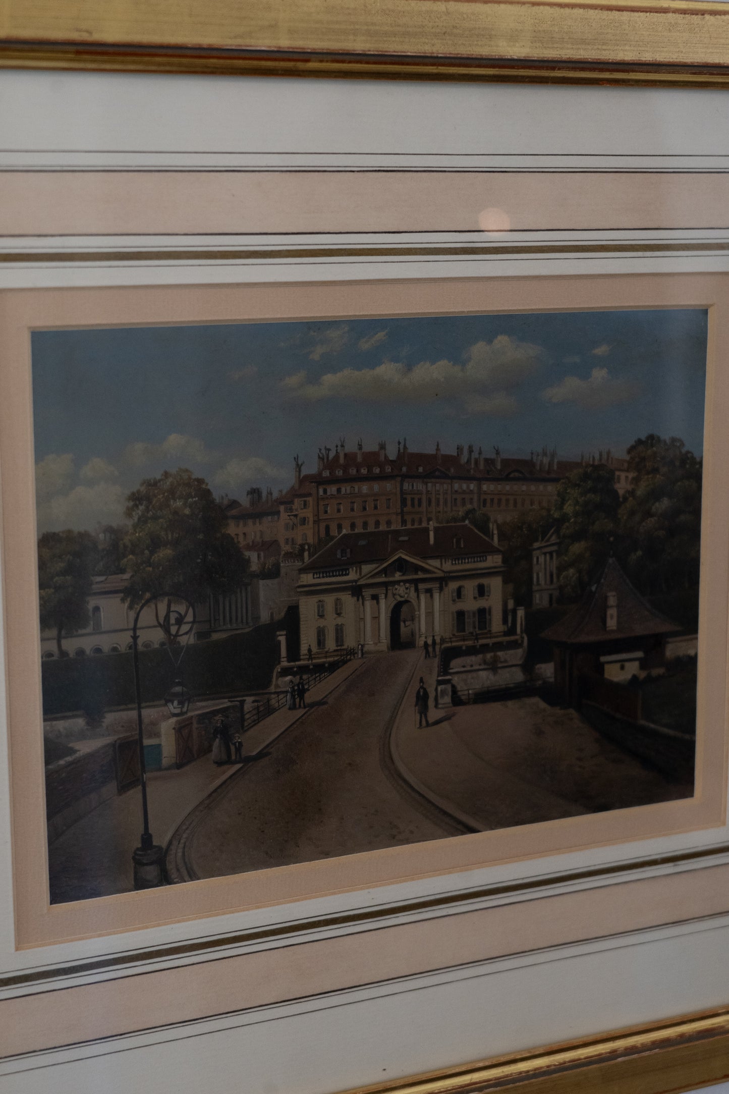 Swiss School view of the Porte Neuve Geneva