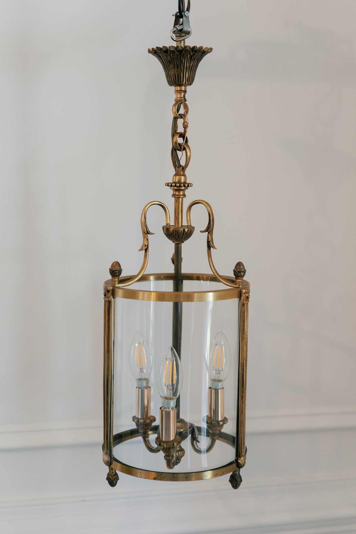 French Louis XVI Revival Lantern Pendant
