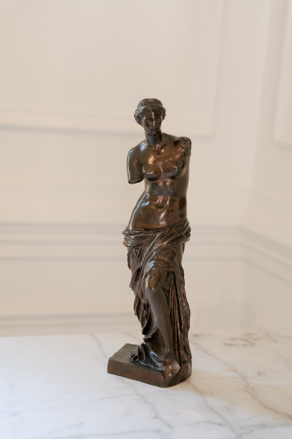 Antique French Bronze Venus de Milo