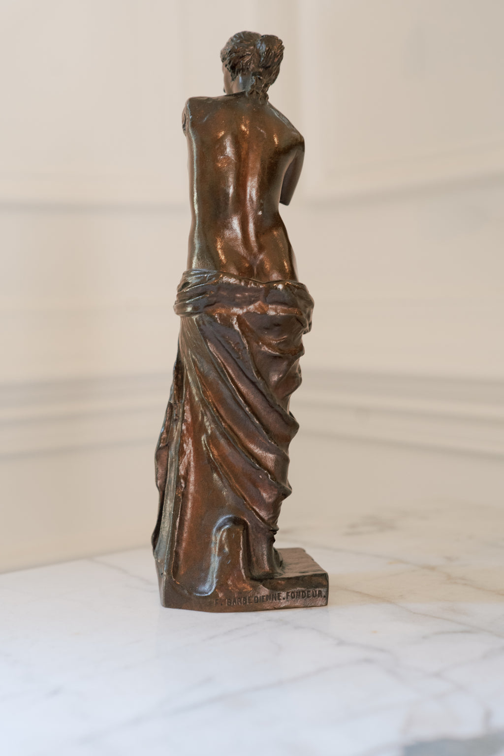 Antique French Bronze Venus de Milo