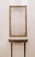 Late 18th-Century French Louis XVI Giltwood Mirror with Period Mercury Glass
