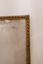 Late 18th-Century French Louis XVI Giltwood Mirror with Period Mercury Glass